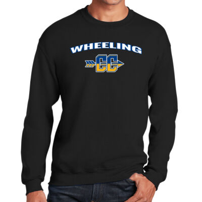 Wheeling Cross Country - Heavy Blend Crewneck Sweatshirt Thumbnail