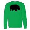 Heavy Cotton 100% Cotton Long Sleeve T Shirt Thumbnail