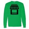 Heavy Cotton 100% Cotton Long Sleeve T Shirt Thumbnail