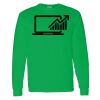 Heavy Cotton 100% Cotton Long Sleeve T Shirt Thumbnail