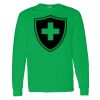 Heavy Cotton 100% Cotton Long Sleeve T Shirt Thumbnail