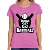 Ladies Heavy Cotton 100% Cotton T Shirt Thumbnail