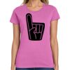 Ladies Heavy Cotton 100% Cotton T Shirt Thumbnail