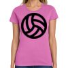 Ladies Heavy Cotton 100% Cotton T Shirt Thumbnail