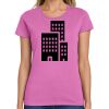 Ladies Heavy Cotton 100% Cotton T Shirt Thumbnail
