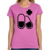Ladies Heavy Cotton 100% Cotton T Shirt Thumbnail