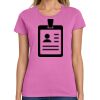 Ladies Heavy Cotton 100% Cotton T Shirt Thumbnail
