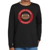 Youth Heavy Cotton 100% Cotton Long Sleeve T Shirt Thumbnail