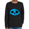 Youth Heavy Cotton 100% Cotton Long Sleeve T Shirt Thumbnail