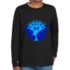 Youth Heavy Cotton 100% Cotton Long Sleeve T Shirt Thumbnail