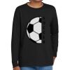 Youth Heavy Cotton 100% Cotton Long Sleeve T Shirt Thumbnail