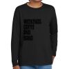 Youth Heavy Cotton 100% Cotton Long Sleeve T Shirt Thumbnail
