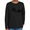 Youth Heavy Cotton 100% Cotton Long Sleeve T Shirt Thumbnail
