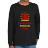 Youth Heavy Cotton 100% Cotton Long Sleeve T Shirt Thumbnail