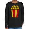 Youth Heavy Cotton 100% Cotton Long Sleeve T Shirt Thumbnail