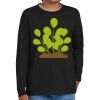 Youth Heavy Cotton 100% Cotton Long Sleeve T Shirt Thumbnail