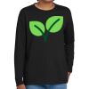 Youth Heavy Cotton 100% Cotton Long Sleeve T Shirt Thumbnail
