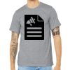 Unisex Heather CVC Short Sleeve Tee Thumbnail